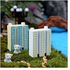 Magideal Miniature Dollhouse Bonsai Fairy Garden Landscape Apartment Building Decor