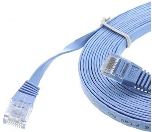 [C1039]RJ45 CAT6 Flat Ethernet Patch Network Lan Cable 5m