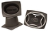 Design Engineering 050370 Boom Mat Speaker Baffles, 6" x 8" Oval (Pack of 2), Black
