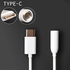 USB Type-C Male To 3.5mm Jack Female USBC Type C To 3.5 Headphone For Letv White
