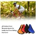 Bike 3D Saddle Seat Cover Bike Breathable Soft Comfort Pad Padded Cushion (Blue) 28*2*17cm