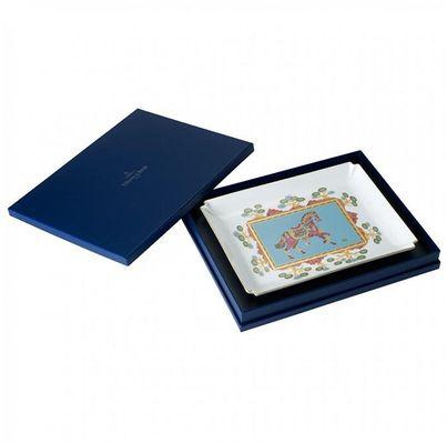 Villeroy & Boch 1016381761 Samarkand Aquamarin Gifts Decorative Plate - Large - 28x21 cm