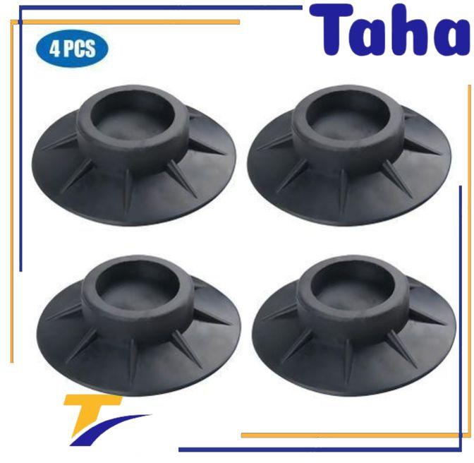 Taha Offer The Base Of The Washing Machine's Legs Is Silicone, 4 Pieces