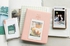 Pieces Of Moment Mini Book Album Instax Mini 7s 8 25 50s 90 / Polaroid (64 Photos, Pink)