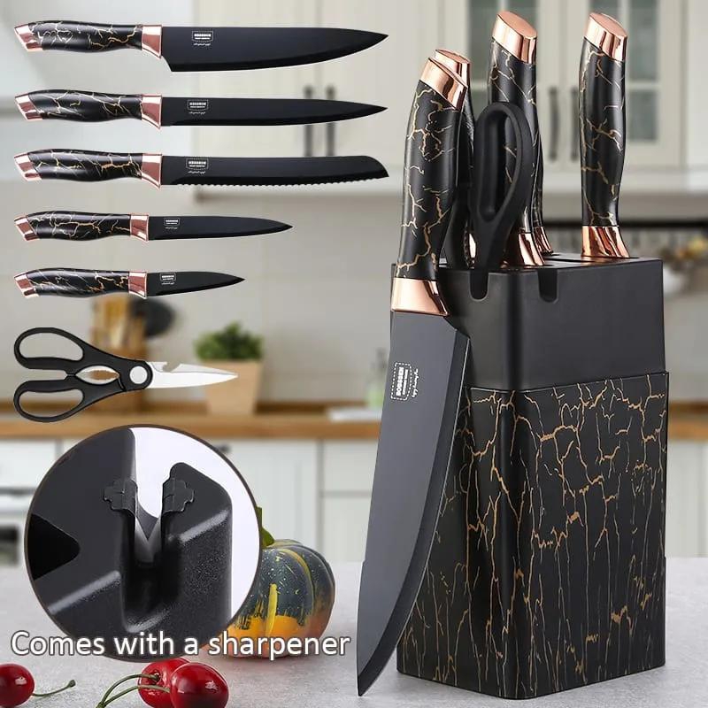 Generic High Quality Knife Set Excellent For amateur and professional cooks due to it's state of the art quality and design