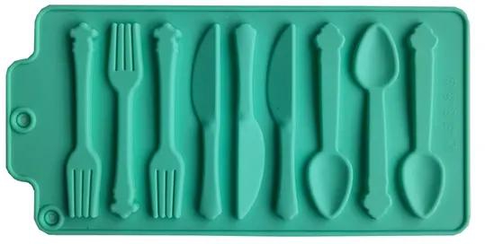 3d Spoon Shaped Silicone Mold Diy Fondant Candy Mold Hand-made Aroma Wax Soap Molds Cake Baking Mold Jewelry Making Tools