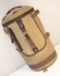 Magari Men's Shoulder Bag Canvas Bucket Bag Backpack (Khaki)