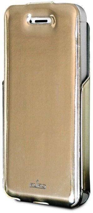 Puro Flip Cover for Apple iPhone 5 - Gold