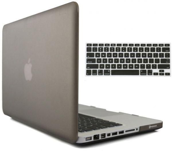 Grey Slim Hard Shell Case Cover for Apple MacBook Pro 13 13.3inch Plus keyboad cover