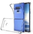 (Samsung Galaxy Note 9) Clear Case Soft TPU Silicone Bumper Reinforced Corner Full Camera Protection Transparent Cover