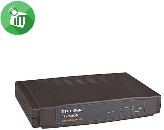 TP-Link 4-Port Cable/DSL Router (TL-R402M)