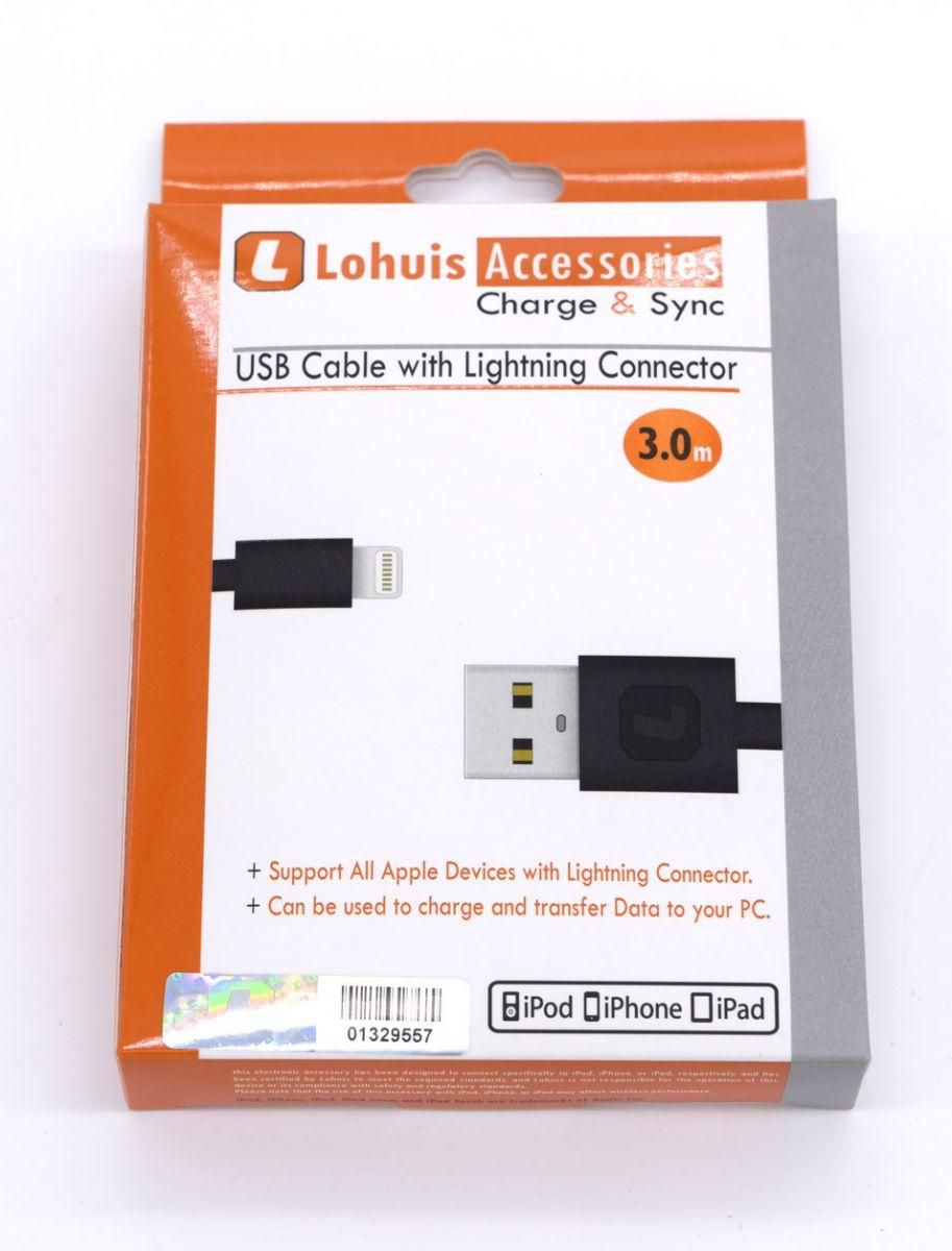 Lohuis Lightning Cable 3.0m
