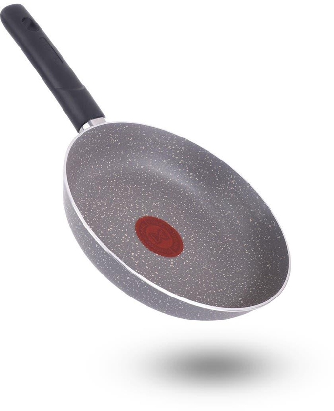 Get Tefal Cook Natural Granite Frying Pan, 20 cm - Grey with best offers | Raneen.com