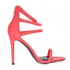MISSGUIDED Red Heel Sandal For Women