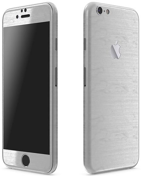 SlickWraps Brushed Stainless Steel for iPhone 6