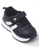 Cute Walk by Babyhug Sports Shoes with Velcro Closure - Black & White