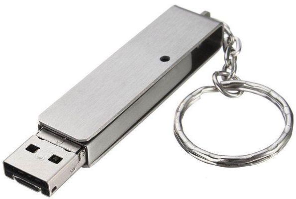 32G GB Waterproof Dustproof Stainless Steel USB 2.0 Flash Stick OTG U-Disk 32GB/28000M