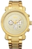 JBW Gold Stainless Gold dial Chronograph for Men [JB-8102-A]
