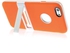 حافظة مع مسند لهاتف ايفون 6 بقياس 4.7 انشات من بي سو اند تي بي يو هايبرد - برتقالي