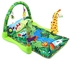 Elikang Baby Forest Gym Music Game Blanket Fitness Rack Floor Crawl Play Mat Cushion For Kids - GREEN
