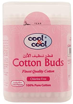 Cool & Cool C&C Cotton Buds 100's, Assorted