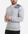 XTEP V-Neck Sweatshirt - Light Grey