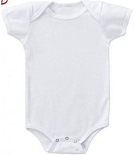Generic Plain Baby Bodysuit/Vest, Newborn -12 months price from jumia ...
