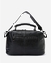 Spring Leather Solid Bag - Black