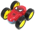 The toy car for boys in the form of Spider Man , work by manual push , size 7/7 cm
