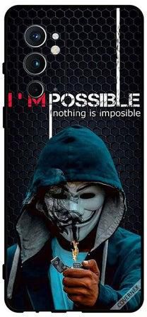 Protective Case Cover For Oneplus 9RT 5G تصميم بعبارة I Am Possible Nothing Is" Impossible"
