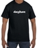 Generic Printed Round Neck Cotton T-Shirt -Daghan-Black