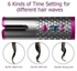 Automatic Cordless Auto Hair Curler and LCD Display with Accessories