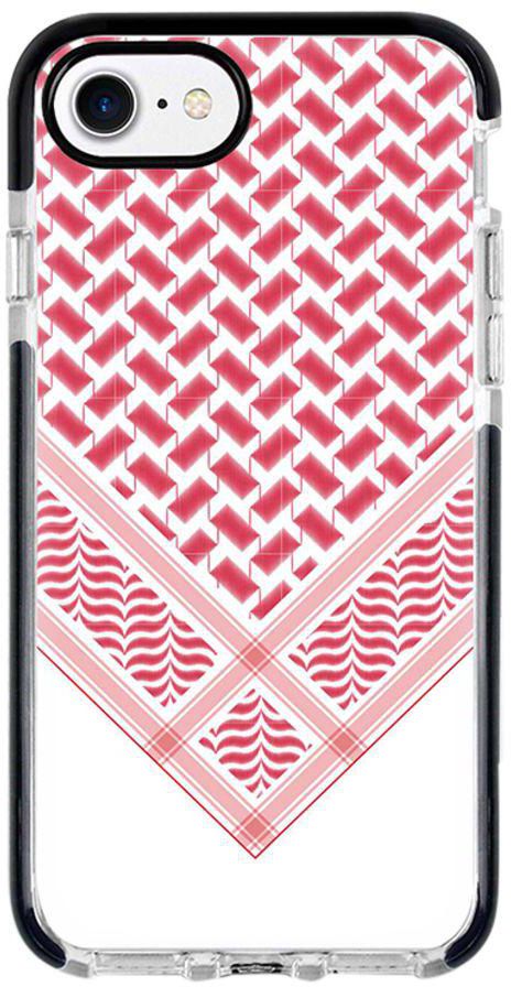 Protective Case Cover For Apple iPhone 7 Victory Shemag (Red) Full Print