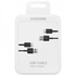 Samsung USB Cable Type C 2pcs Black | Gear-up.me