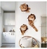Decorative Removable Wall Sticker Brown