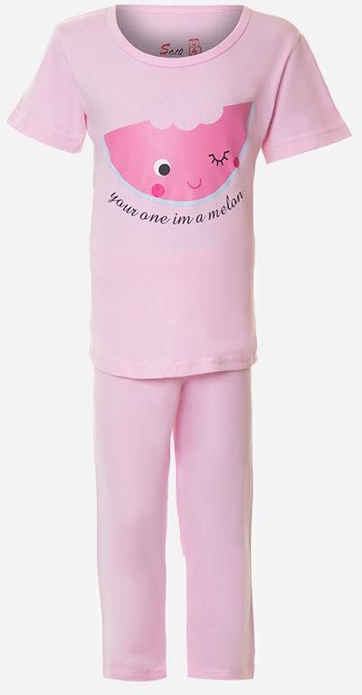 Solo Melon Pijama Pants-Pink
