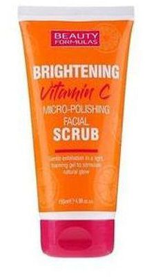 Beauty Formulas Vitamin C Brightening Facial Scrub (150ml)