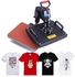 Combo Press 8 In 1 Heat Transfer Press Mug T-shirt Plate Mate Multi-functional Sublimation Heat Press