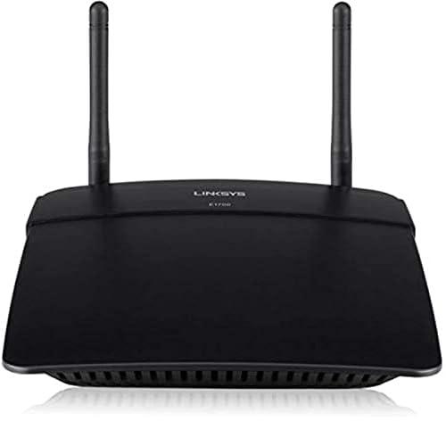 Linksys E1700 N300 Wireless Wifi Router, Black
