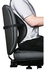 Car Chair Seat Back Support Lumbar Massage Cushion Mesh Lumbar Back Brace Support Office Home Car Seat Chair Cushion -Black
