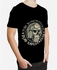 Ibrand Printed-T-Shirt-Black