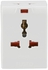 Oshtraco 3-Pin Multisocket (13 A, White)