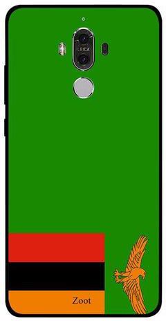 Skin Case Cover -for Huawei Mate 9 Zambia Flag علم زامبيا
