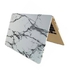 Marble Rubber Coated Soft Touch Finish Case Cover For Apple Macbook Pro 13/13.3 Inch Multicolour