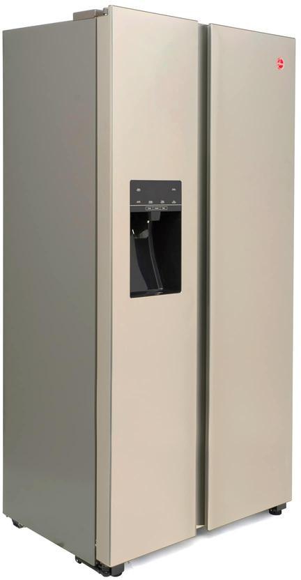 Hoover Freestanding Side-by-Side Refrigerator, HSB-H508-WS (508 L)