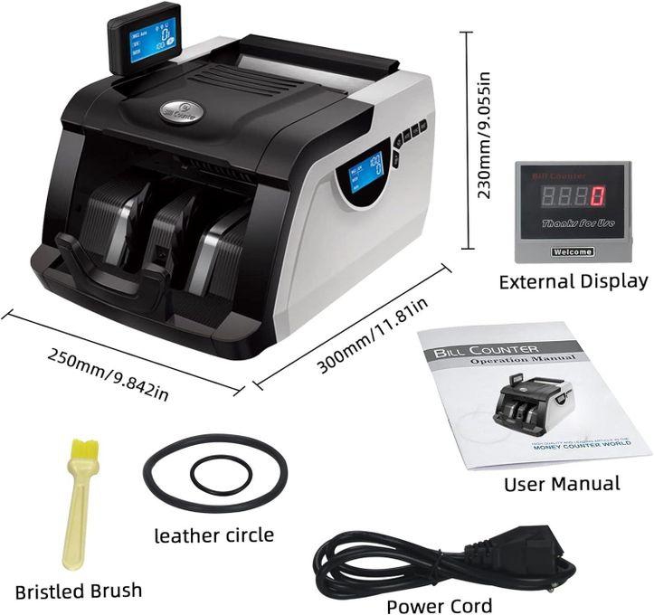 Banknote Counter Money Bill Counting Machine