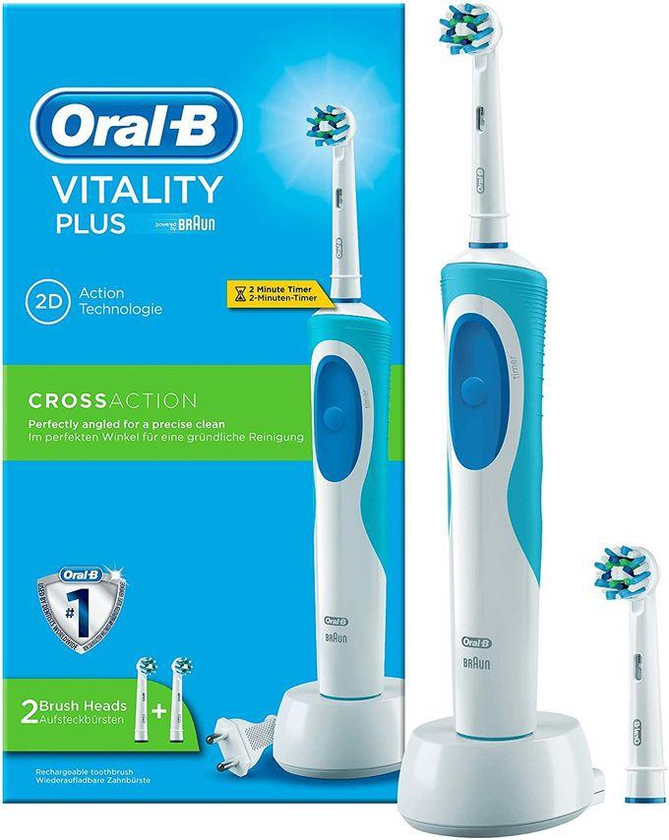 ORAL-B Vitality Plus 2D Cross Action Electric Toothbrush