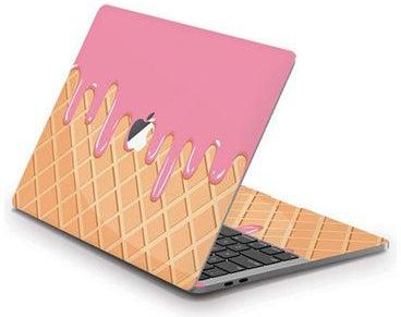 Melted Ice Cream Cone Skin For Macbook Pro 13 Touch Bar (2016 2019) Multicolour