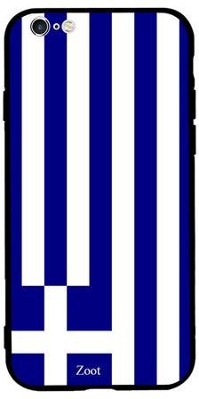 Thermoplastic Polyurethane Protective Case Cover For Apple iPhone 6 Plus Greece Flag