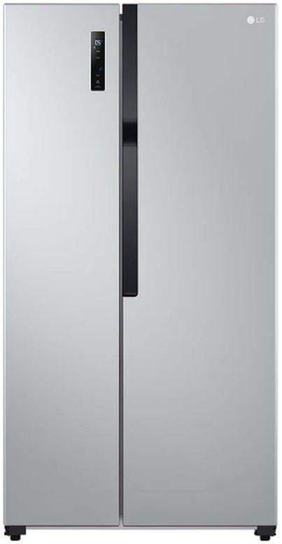 LG LG Refrigerator No Frost 519 Liter Inverter Silver - GCFB507PQAM